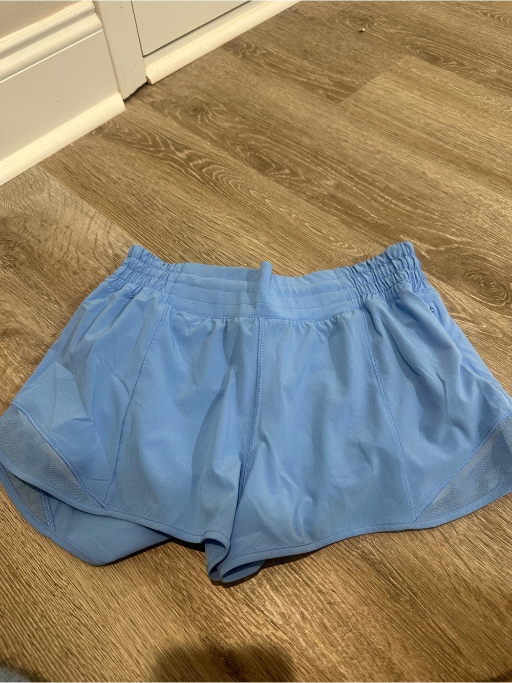 lululemon athletica Light Blue Women's Athletic Shorts